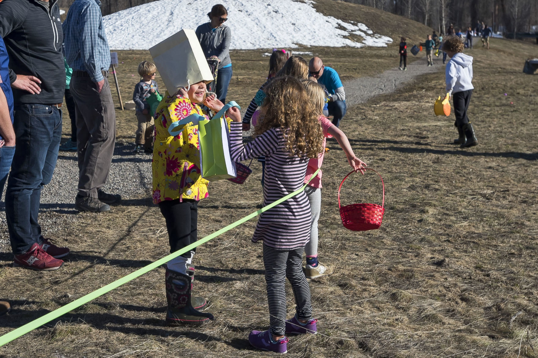 R Park Easter egg hunt